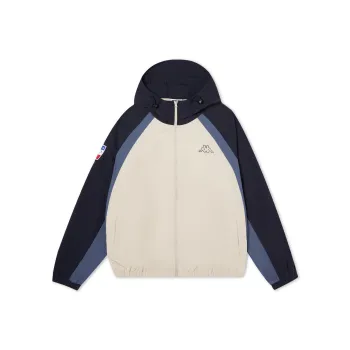 Kappa 1916 Series Windbreaker Jacket Unisex Khaki