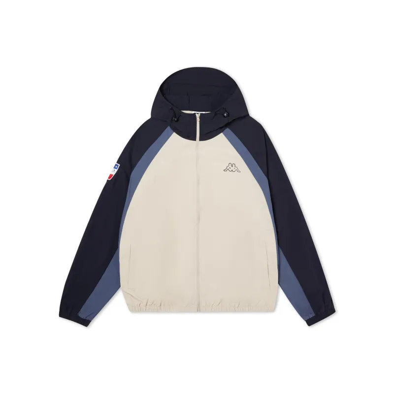 Kappa 1916 Series Windproof UV Protection Lightweight Windbreaker Jacket Unisex Khaki-0