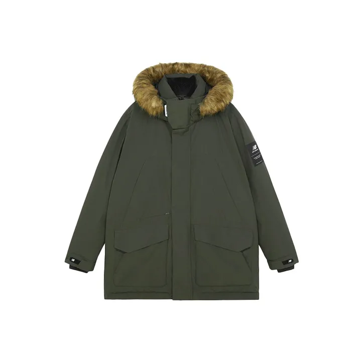 New Balance Down Jacket Winter Unisex Green-0