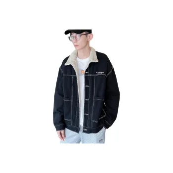 Tonlion Denim Jacket Men's Black