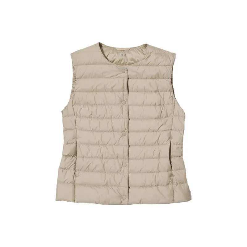 UNIQLO Vests Unisex Khaki-0