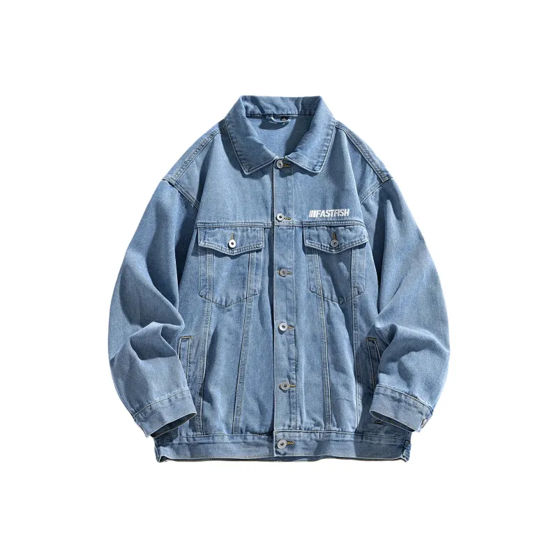 FASTFISH Denim Jackets Unisex-2