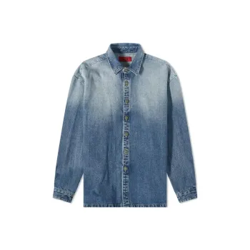 424 Gradient effect Denim Shirt