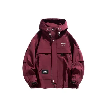 JEEP SPIRIT Windproof Windbreaker Jacket Unisex