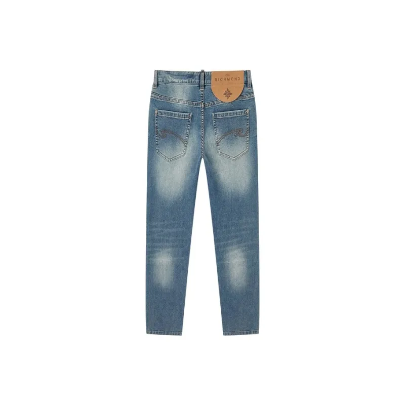 JOHN RICHMOND SS25 Jeans Unisex Dark Denim Blue-1