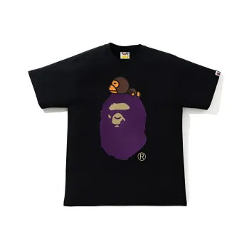 A BATHING APE Glitter Milo On Big Ape Tee