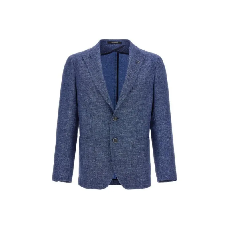 Tagliatore Montecarlo Single Breasted Blazer-0