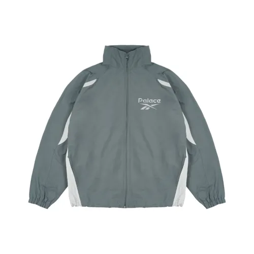 Shoreditch Ski Club Tilly spread-collar shearling jacket Violett