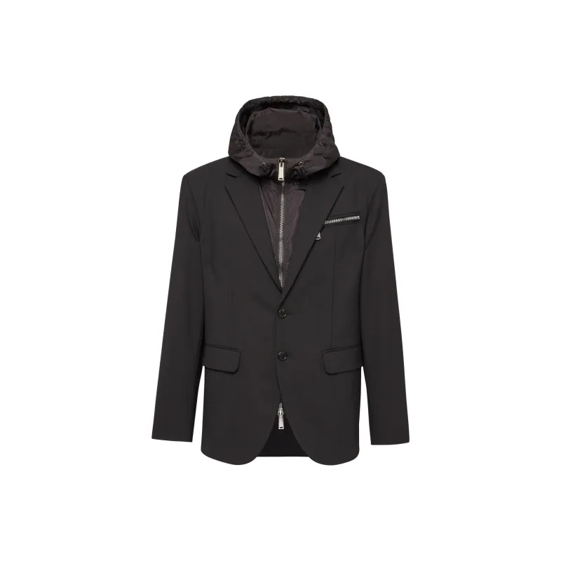 DSQUARED 2 Double Layered Hooded Jacket-0