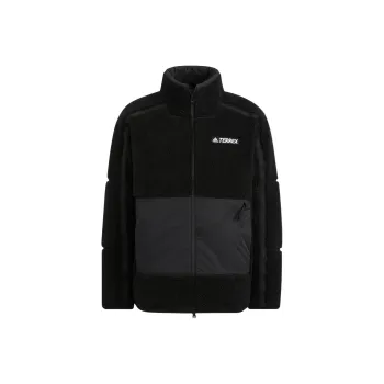 Adidas Stand Collar Puffer Jacket Unisex Black