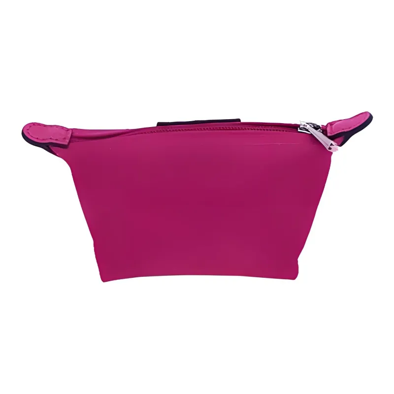 LONGCHAMP Le Pliage Club Canvas Canvas Bag Coin Purse Women's Rose Red-1