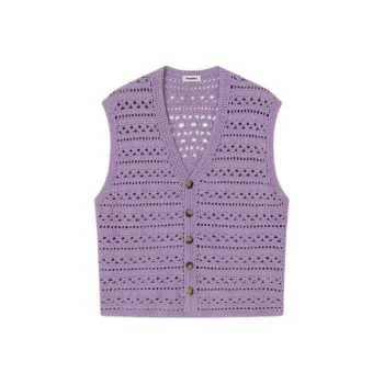 NANUSHKA FW23 Vest Men's Light Purple
