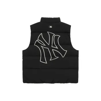 MLB New York Yankees Basic Collection 24FW Down Vest Unisex Black