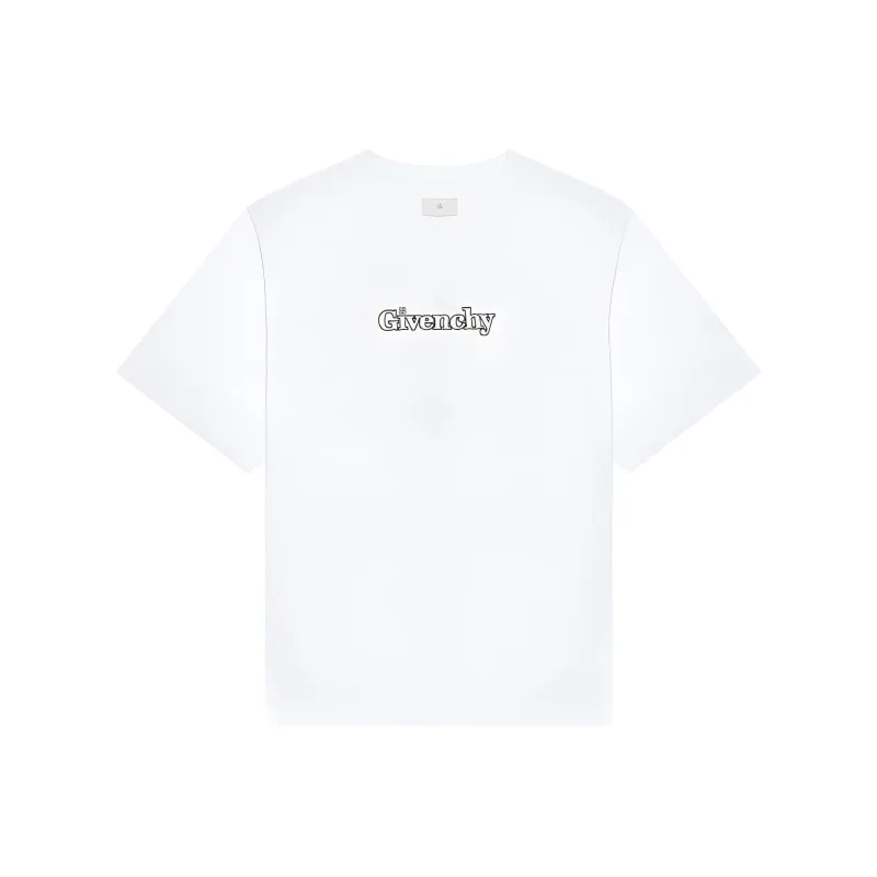 Givenchy T Shirts Men White-0