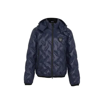 EMPORIO ARMANI Puffer Jackets Men Navy Blue