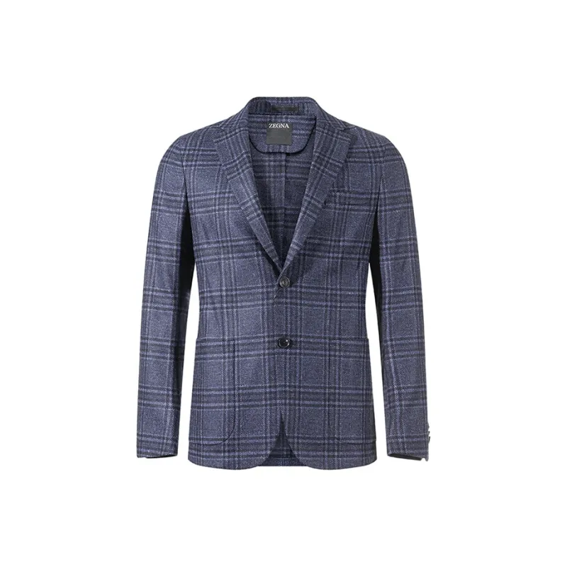 Zegna Tartan check Blazer-0