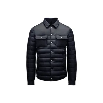 Moncler Down Jacket Men's Dark Blue