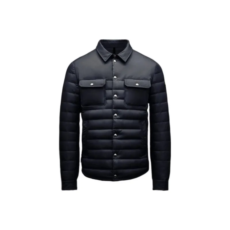 Moncler Down Jacket Men's Dark Blue-0