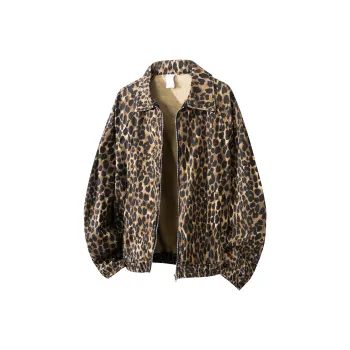 SCRM Jackets Unisex Leopard Print