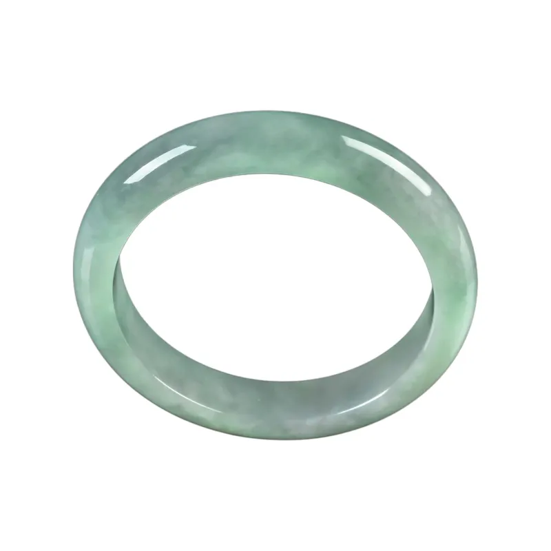 PUPAN Ice Glutinous Jadeite Bangles Women's-0