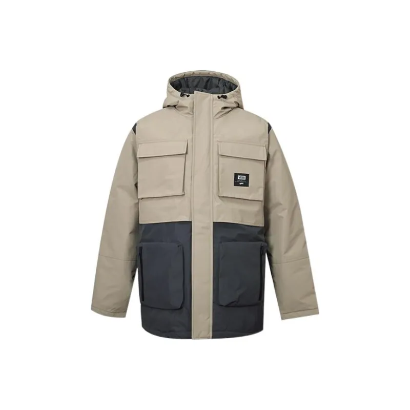 Vans M AP SURVIVAL Down Jackets Men Khaki-0