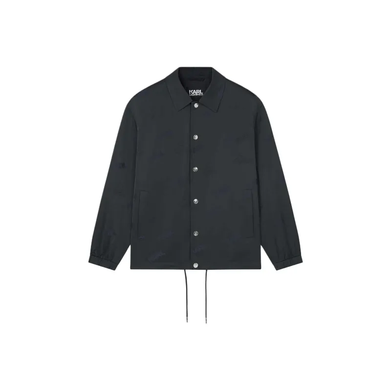 KARL LAGERFELD SS25 Jackets & Coats Men's Black-0