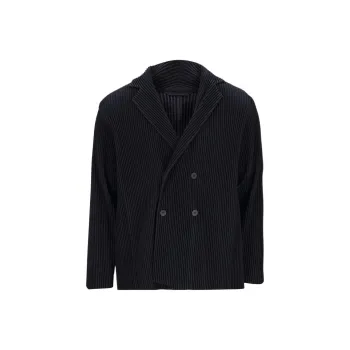 ISSEY MIYAKE Jackets Coats Men's Black