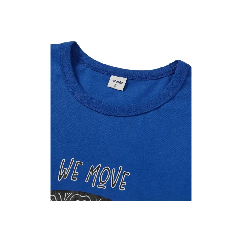 Mmlg SS25 T Shirt Unisex Sea Blue-5