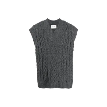NANUSHKA Vests Men Gray