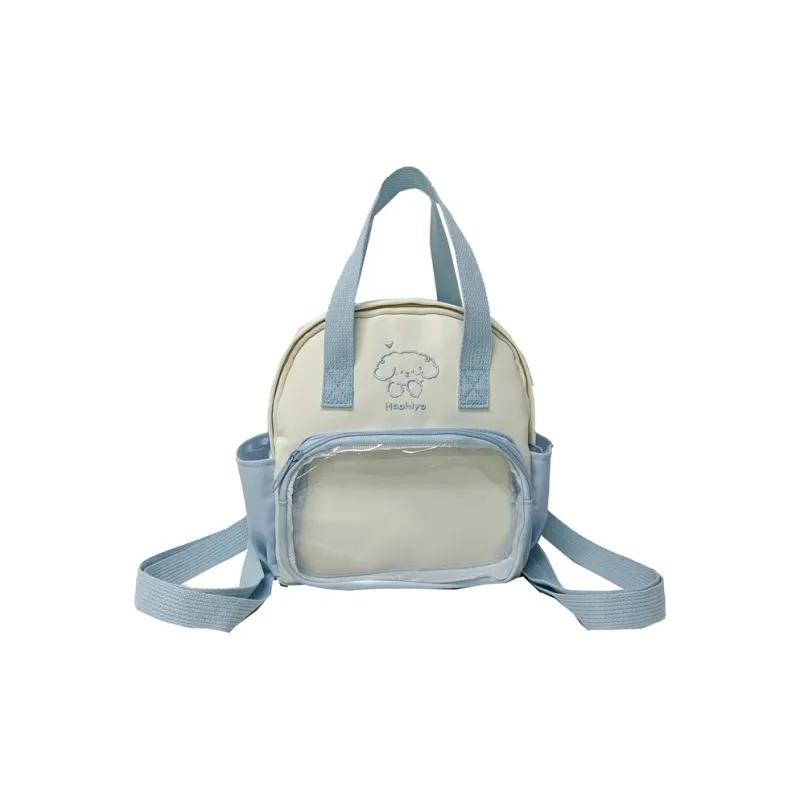 Single Warehouse Twill Backpack Handbag Regular Unisex Multicolor-0