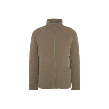 BARBOUR Cord Liddesdale FW24 Puffer Jacket Men's Camel