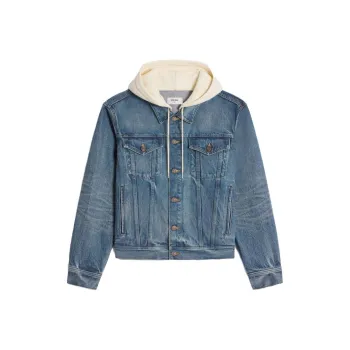 CELINE Denim Jackets Men's Blue