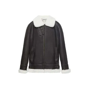 LOEWE Aviator Jacket In Shearling