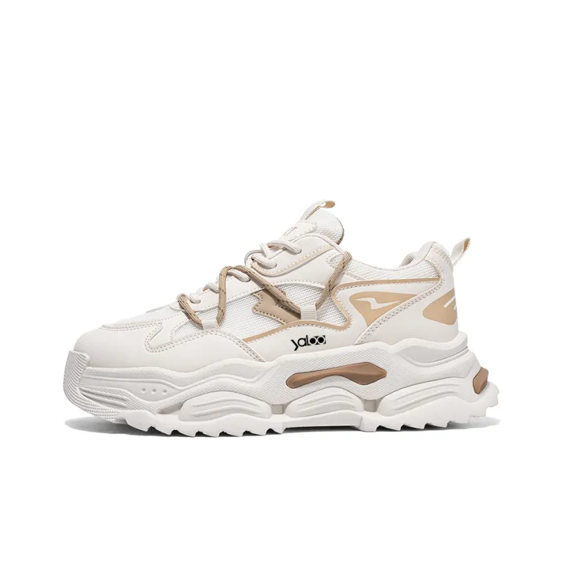 Yalu Preferred Slip Resistant, Abrasion Resistant, Breathable Low Top Chunky Sneakers Men's-5