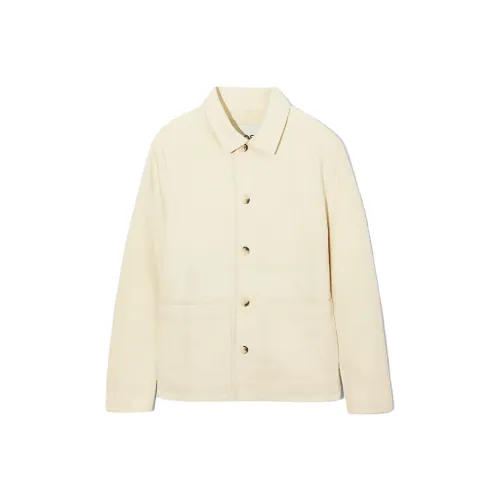 COS Jackets Men Cream