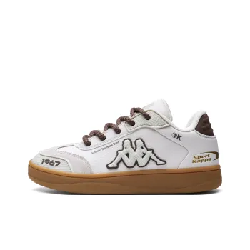 Kappa Back to Back Anti Slip Wear Resistant Low Top Skateboard Shoes Unisex Malt Beige Brown