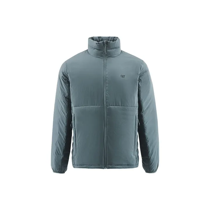 CAT FW22 Solid Color Stand Collar Fitted Cropped Down Jacket Unisex-5