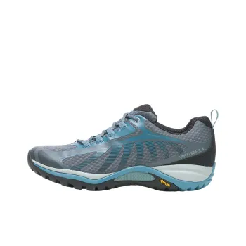 MERRELL Siren Edge 3 Low Top Hiking Shoes Women's Gray Cyan