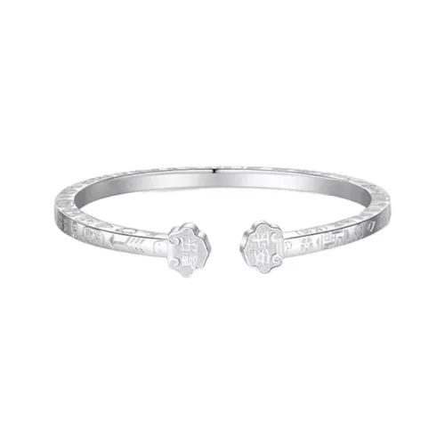 Centennial Chuanqi Pure Silver 999.9 Bangles Unisex