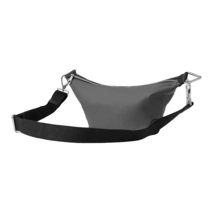 Mulberry Coated Canvas Messenger Bag, Shoulder Bag, Crossbody Bag Men's Gray-1
