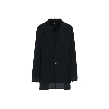 Yohji Yamamoto FW24 Ground Y Business Suit Unisex Black
