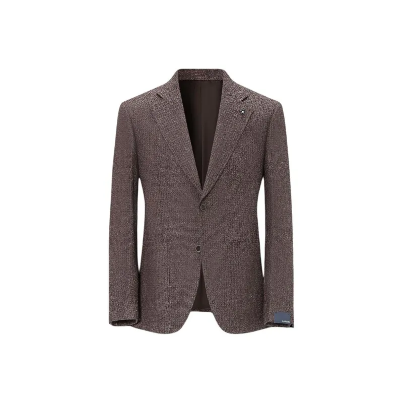 LARDINI Business Suit Men's Burgundy-0