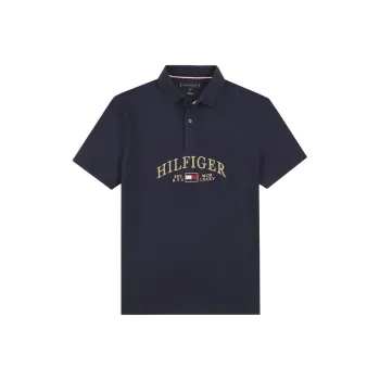 Tommy Hilfiger Polo Shirt Men's Navy Blue