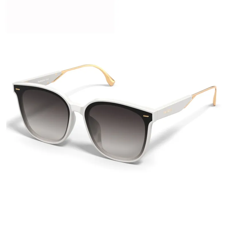 PARZIN Square Sunglasses Unisex Black-22