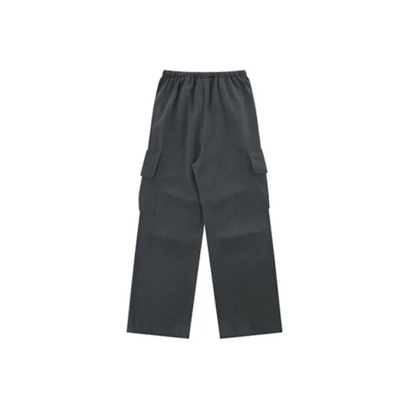 Vine Color Casual Pants Unisex-5