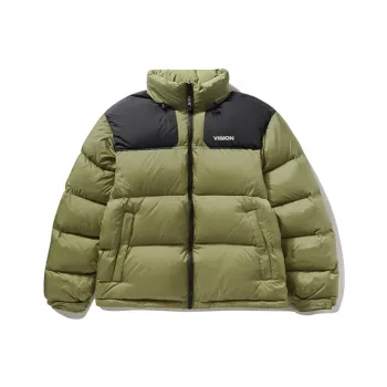 Vision Street Wear Down Jacket Unisex Olive