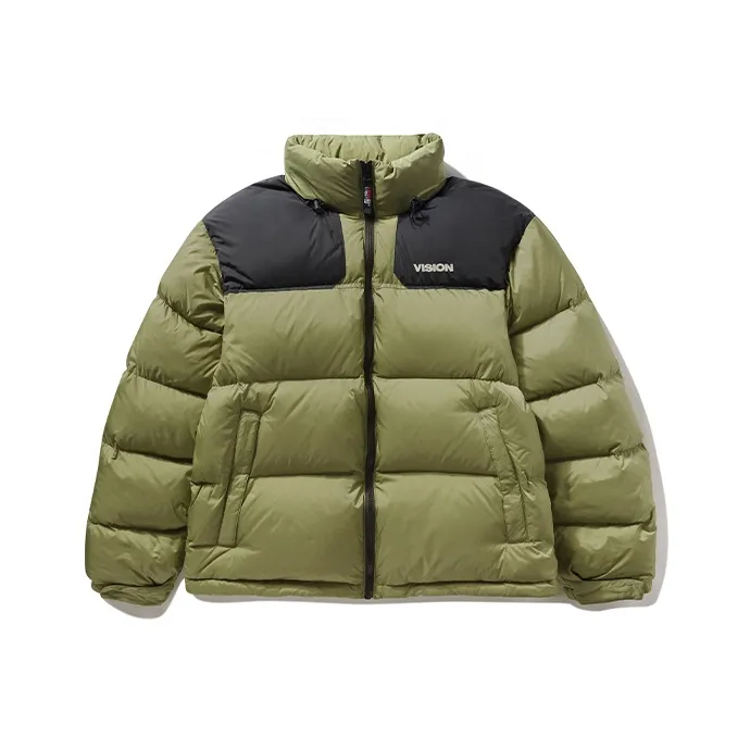 Vision Street Wear Down Jacket Unisex Olive-0