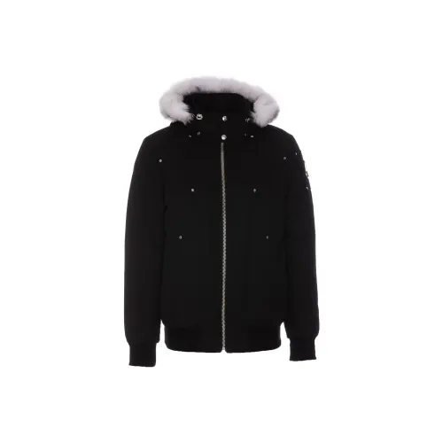Moose Knuckles Padded Zip Up Hooded Jacket
