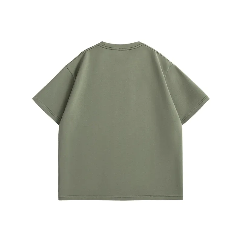 Cotton Gene Drop Shoulder Sleeve T Shirt Unisex-16
