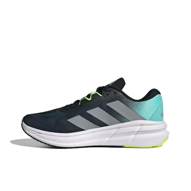 Adidas QUESTAR 3 Anti Slip Wear Resistant Low Top Training Running Shoes Men's Black-2